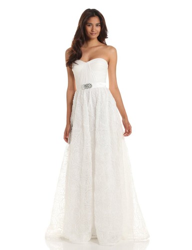 Adrianna papell pleat bodice - adrianna,