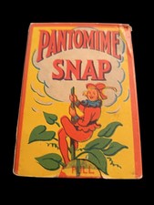 Vintage pantomime snap - vintage, card