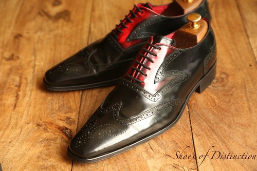 Jeffery west black red leather - west,