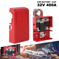 Car 32V 400A Quick Release Fused Battery Distribution Terminal Clamp Pile Head C