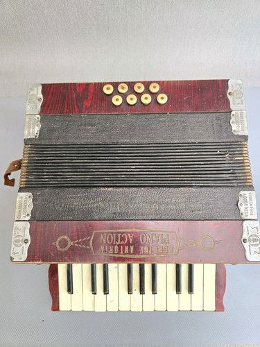 Vintage antique accordion - vintage, old