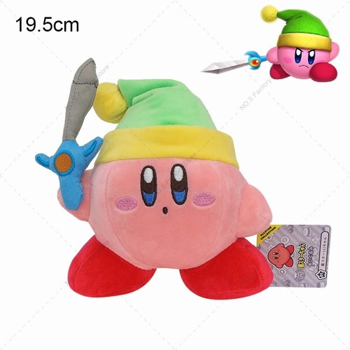 Stuffed toy kirby with - -,