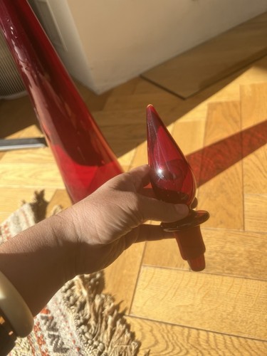 Empoli murano red genie - murano,