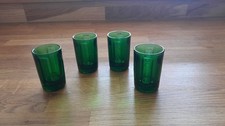 Jagermeister Green Shot Glasses X 4