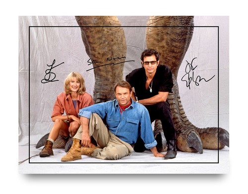 Dern park signed - &, jurassic