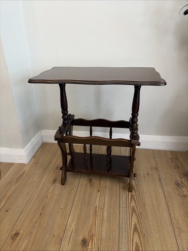Vintage wooden magazine rack - wooden,