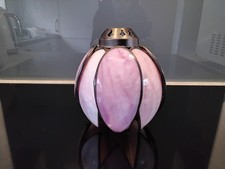 Vintage Pink Marbled Slag