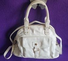LIZ CLAIBORNE WHITE LEATHER