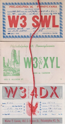 Very old qsl - very,