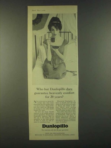 1959 dunlopillo mattress - 1959,
