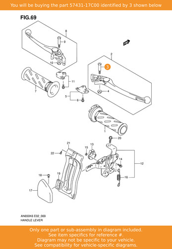 Suzuki bolt pivot - suzuki,