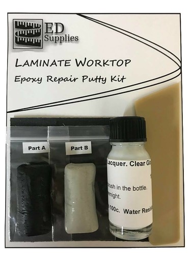 Laminate worktop epoxy - laminate, repair