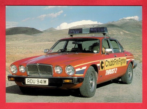 Postcard chubb jaguar - -,