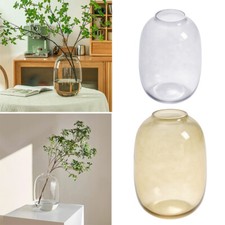 Transparent Round Glass Flower Vase Fish Bowl Balloon Centerpiece Wedding Decor