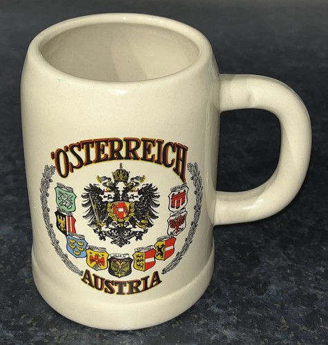 Vintage ceramic bier stein - ceramic,