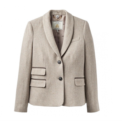 Joules wiscombe tweed jacket - wiscombe,