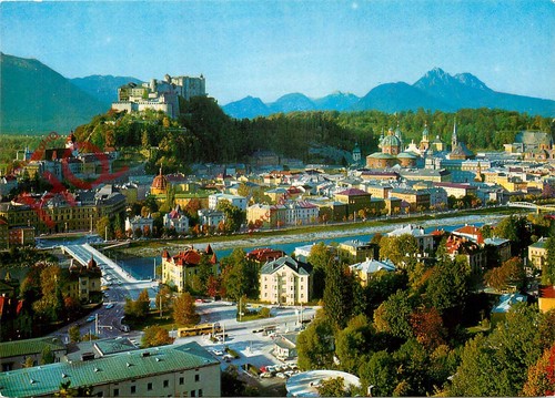 Picture postcard salzburg - picture, postcard:-salzburg