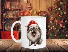 KEESHOND  DOG FUNNY CHRISTMAS