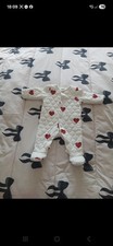 Quilted Heart Pram Suit