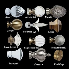 35mm DESIGNER CURTAIN POLE