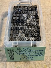 36 POINT CLASSIC GROTESQUE
