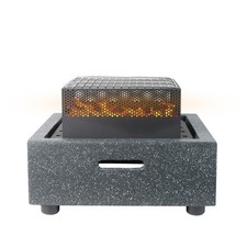 Leisurewize  MGO Square Firepit/BBQ GW568#