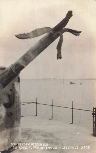 Ww1 german coast defense gun - ww1,