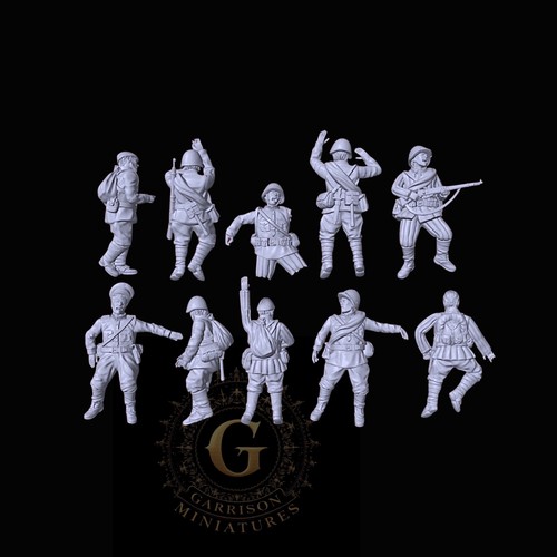 Red army casualties x10 - casualties, 28mm