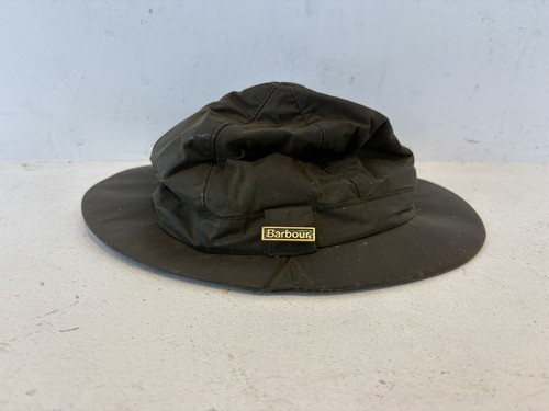 Barbour wax hat olive - barbour, green