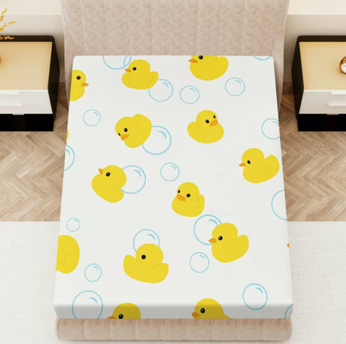 Cartoon rubber duck - 97.cartoon, fitted