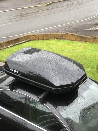 Exodus 470 litre roof box - exodus,