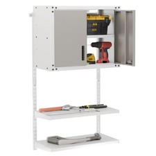 Chic Metal Wall Cabinet Garage