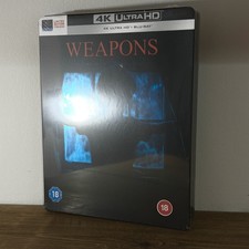 WEAPONS - 4K UHD Blu-Ray (Steelbook) Limited Edition HMV Exclusive New OOP