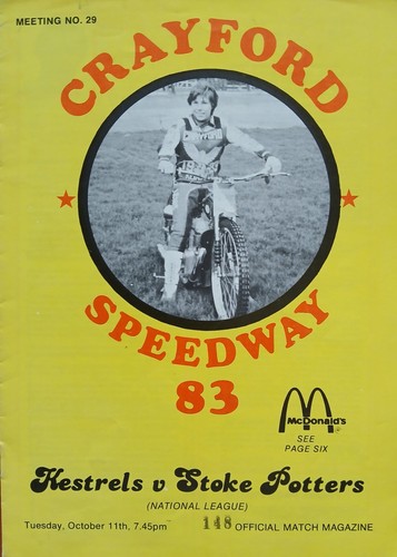 Crayford stoke speedway - stoke,