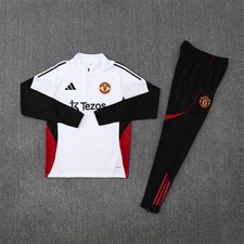 Manchester United White&Black Training Tracksuit kids 18# (13-14-15 years)