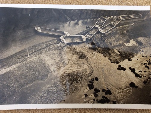 Old photo 1937 aerial - aerial, view