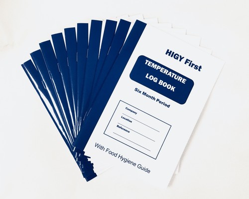 Temperature log book 6 - x,