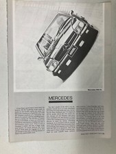 MISC771 Article 1974 Mercedes