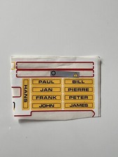 LEGO 8258 Genuine Decal