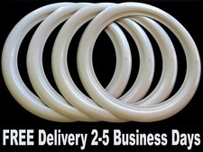 4X 16" WHITE WALL TYRE TRIMS PORTAWALL WHITEWALL.SET OF 4 .FREE SHP