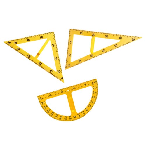 Large math geometry - large, ruler