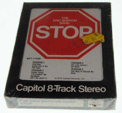 Track tape cassette - 8-track,