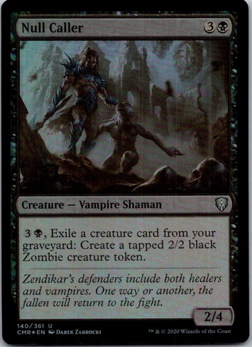 Null caller foil - null, commander