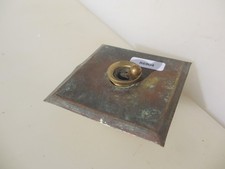 Vintage brass light switch - vintage,