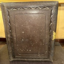 Large Victorian Photo Album