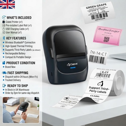 221b bluetooth thermal - 221b, label