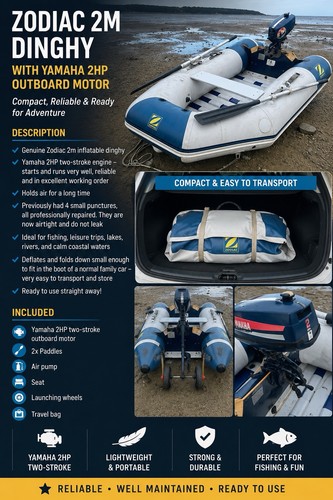 Zodiac m dinghy - 2.5,