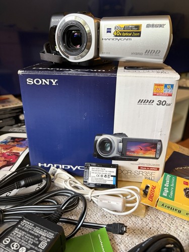 Sony handycam dcr - dcr-sr35e, 30gb