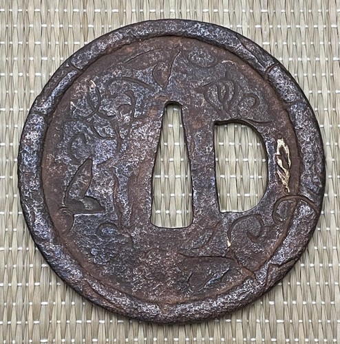 Japanese tsuba sword - japanese,