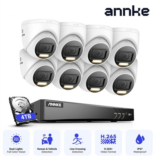 Annke cctv camera system - 4k,